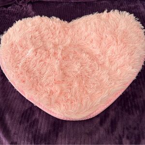 Pink Heart Shaped Mat 23.6”x19.6”
